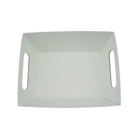 White Basket with Handles by Celebrate It®