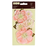 12 Packs: 5 ct. (60 total) Tatiana Coral Flower Embellishments by Recollections™