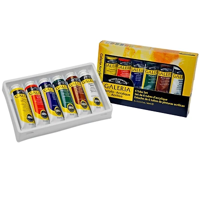 Winsor & Newton® Galeria® Acrylic Color 6 Tube Set