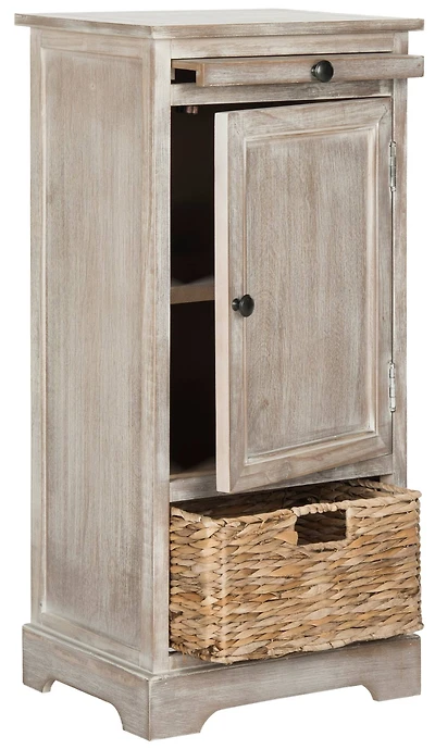 Raven Storage Unit in Vintage White