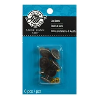 Silver Filigree Jean Buttons by Loops & Threads™