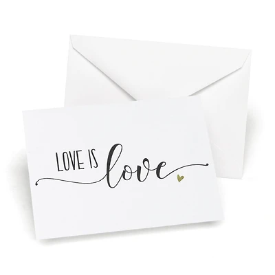 Hortense B. Hewitt Co. Thank You Cards, Love is Love
