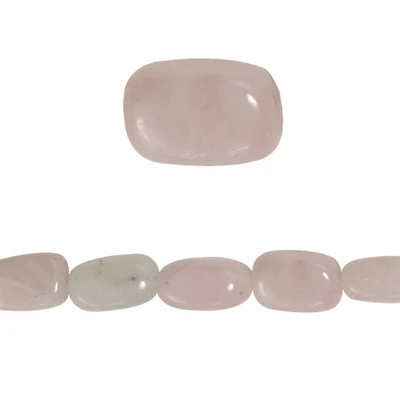 12 Pack: Rose Quartz Nugget Beads, 18mm by Bead Landing™