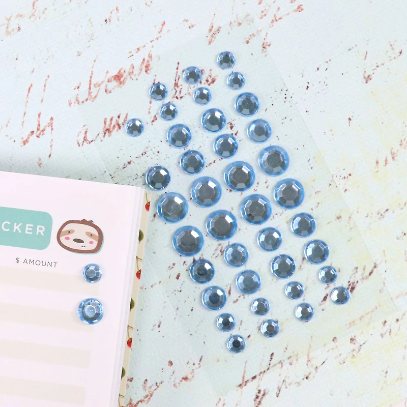 Assorted Acrylic Rhinestone Stickers