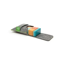 Tegu Sunset Block Pocket Pouch Set