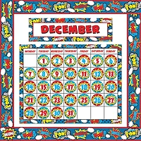 Carson-Dellosa™ Superhero Calendar Set