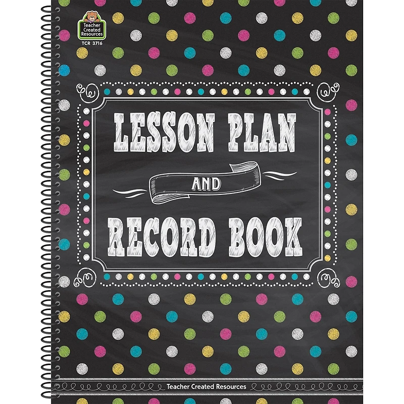 Chalkboard Brights Lesson Plan and Record Book