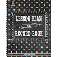 Chalkboard Brights Lesson Plan and Record Book
