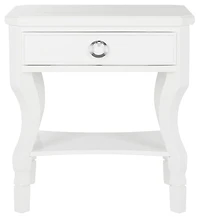 Alaia Side Table in White