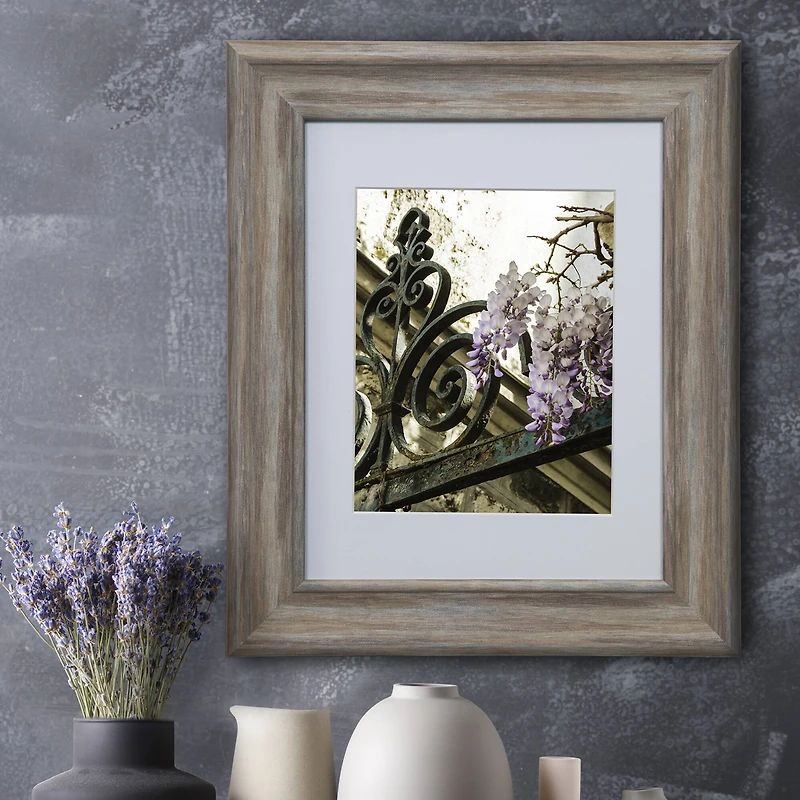 Home 8" x 10" Rustic Brown Frame with Mat by Studio Décor®