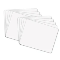 Pacon® 9" x 12" Ivory White Unruled Student Dry-Erase Board, 10 Pack