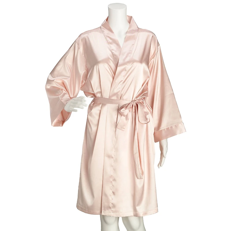 Lillian Rose Satin Bridesmaid Robe