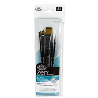 12 Packs: 5 ct. (60 total) Zen™ Series 73 All Media Premium Brush Set