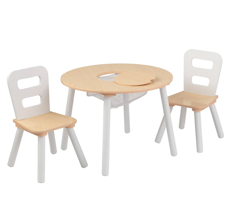 KidKraft Round Storage Table & Chair Set