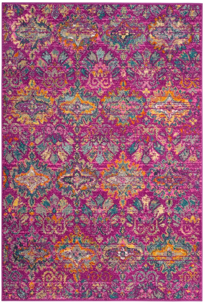 Madison Medallion Drop 4' X 6' Area Rug