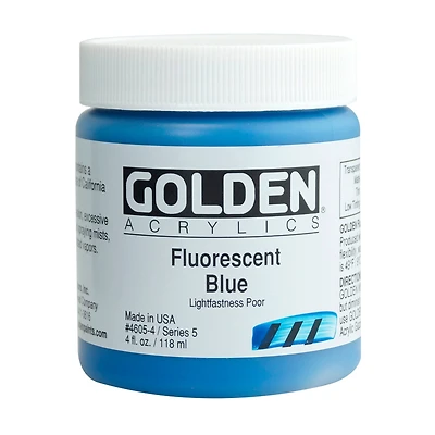 Golden® Fluorescent Acrylic Color 4oz