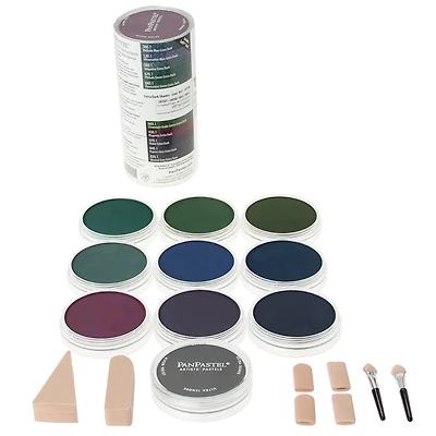 PanPastel® 10 Color Extra Dark Shades Cool Set