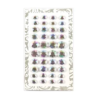 Assorted Acrylic Rhinestone Stickers