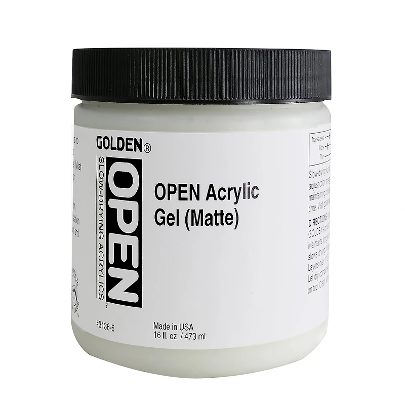 Golden® OPEN Acrylic Gel Medium