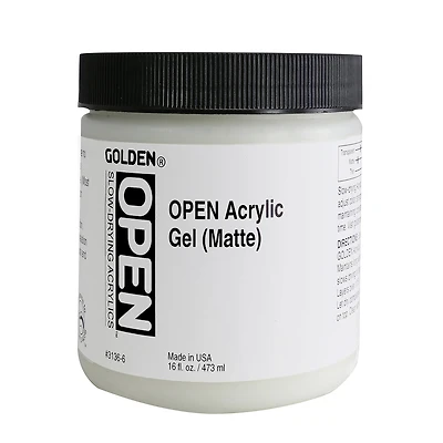 Golden® OPEN Acrylic Gel Medium