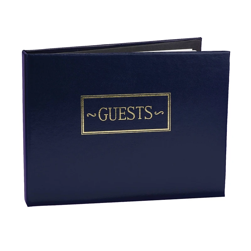 Hortense B. Hewitt Co. All Occasion Navy Guest Book