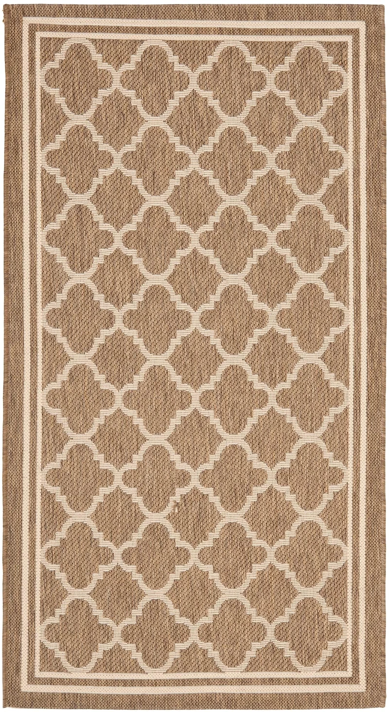 Courtyard Quatre Border 4' X 5'-7" Area Rug