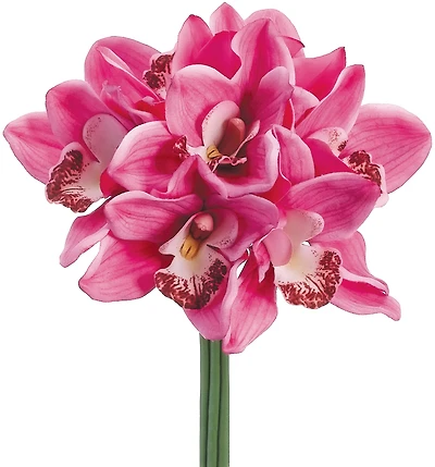 Real Touch™ Pink Cymbidium Bouquet