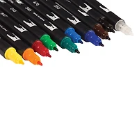 Tombow Primary Palette Dual Brush Pen Set