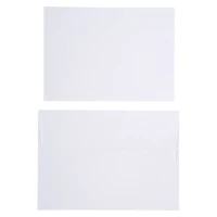 12 Packs: 20 ct. (240 total) White Cards & Envelopes by Recollections™, 2.5" x 3.5"