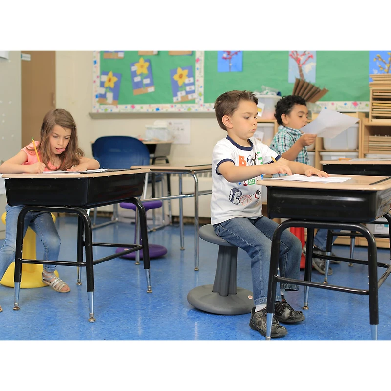 Kore™ Dark Gray Kids Wobble Chair