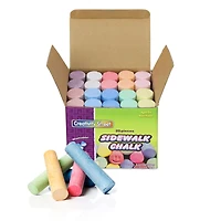 Creativity Street® Assorted Sidewalk Chalk, 6 Boxes