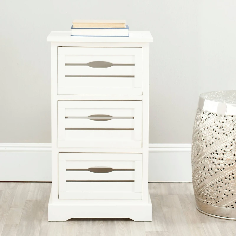Samara Cabinet in Distressed Cream