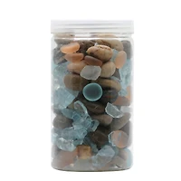Mixed Glass & Stone Pebbles by Ashland™