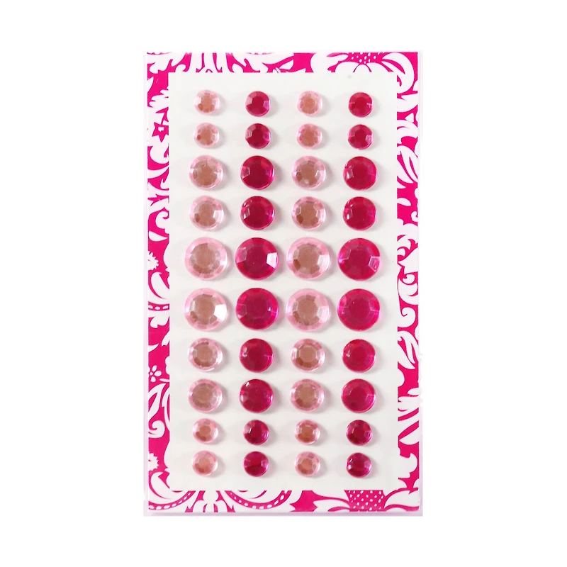 Assorted Acrylic Rhinestone Stickers