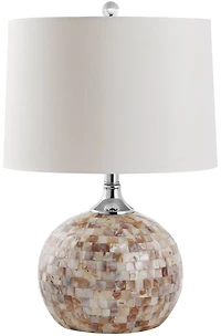 Nikki Shell Table Lamp in Shell