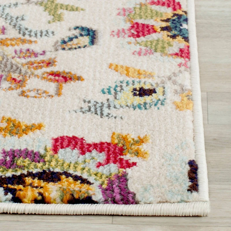 Monaco Boho Floral 2'-2" X 4' Area Rug