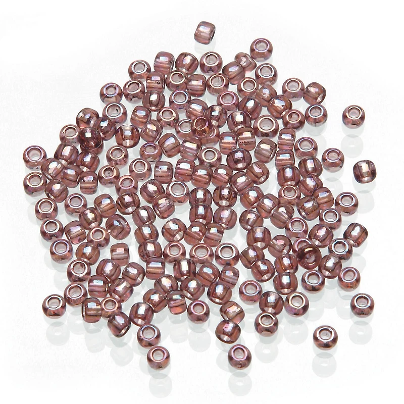 Toho® 6/0 Japanese Glass Seed Beads, Transparent