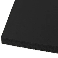 Black Adhesive Felt Sheets