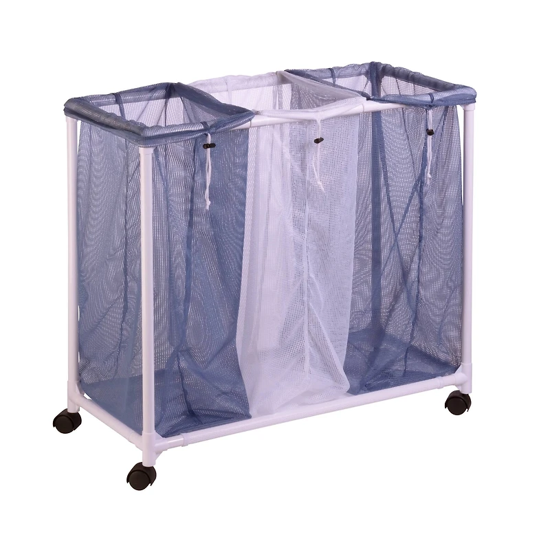 Honey Can Do Mesh Bag Laundry Sorter, 3 Count