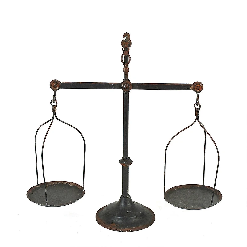 Hello Honey® Decorative Metal Scale with Bird Finial