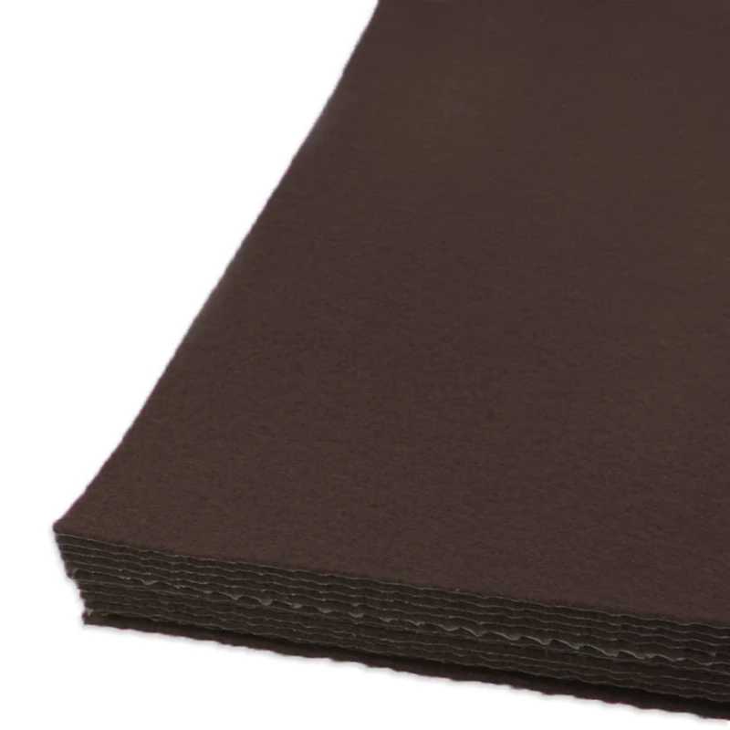 Cocoa Brown Adhesive Felt Sheets
