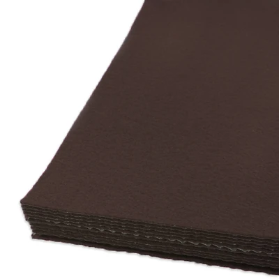 Cocoa Brown Adhesive Felt Sheets