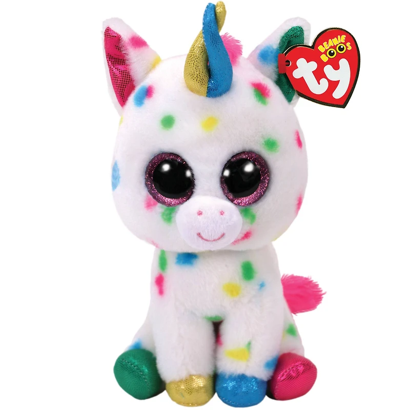 Ty Beanie Boos™ Harmonie White Speckled Unicorn, Regular