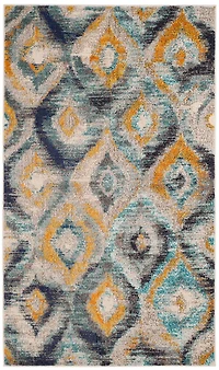 Monaco Mod Geo 4' X 5'-7" Area Rug
