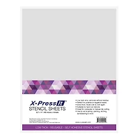 X-Press It® Stencil Sheets, 8.5" x 11"