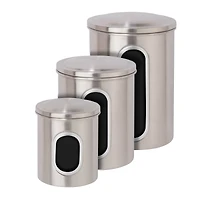 Honey Can Do Storage Canisters, 3 Count