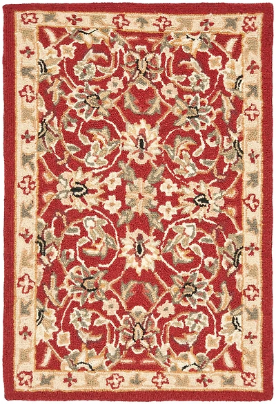 Chelsea Floral Border 2'-6" X 4' Accent Rug