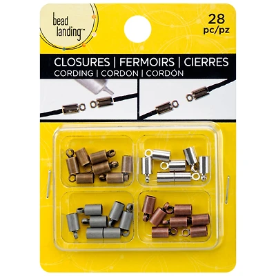 12 Pack: Cording Closures by Bead Landing™