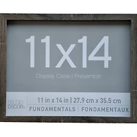 2 Pack Fundamentals 11" x 14" Gray Shadow Boxes by Studio Décor®