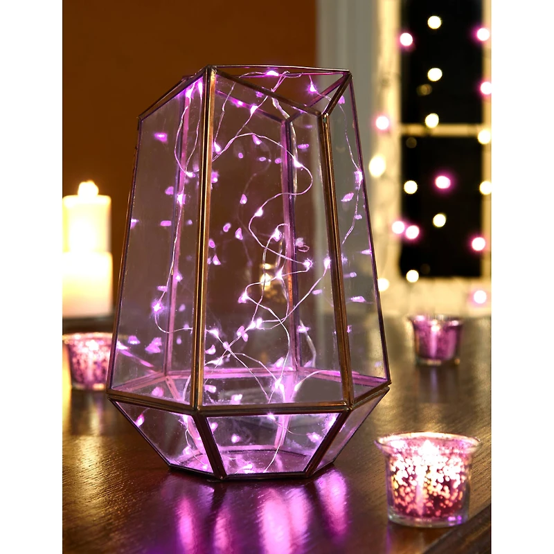Apothecary & Company™ Decorative String Lights, Pink
